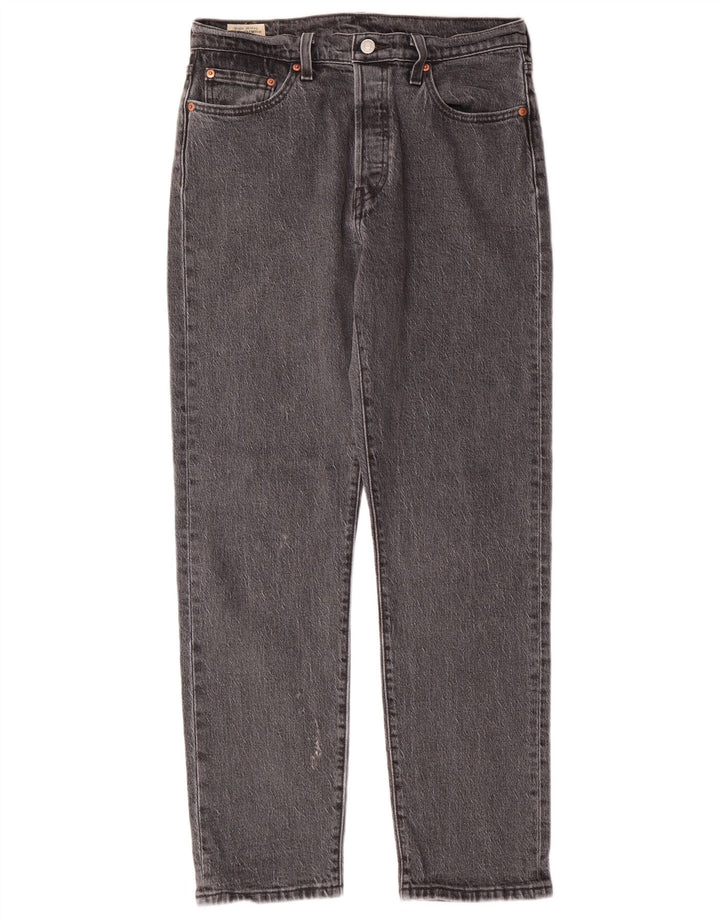 LEVI'S Ανδρικό τζιν 501 ίσιο W29 L30 Γκρι βαμβακερό