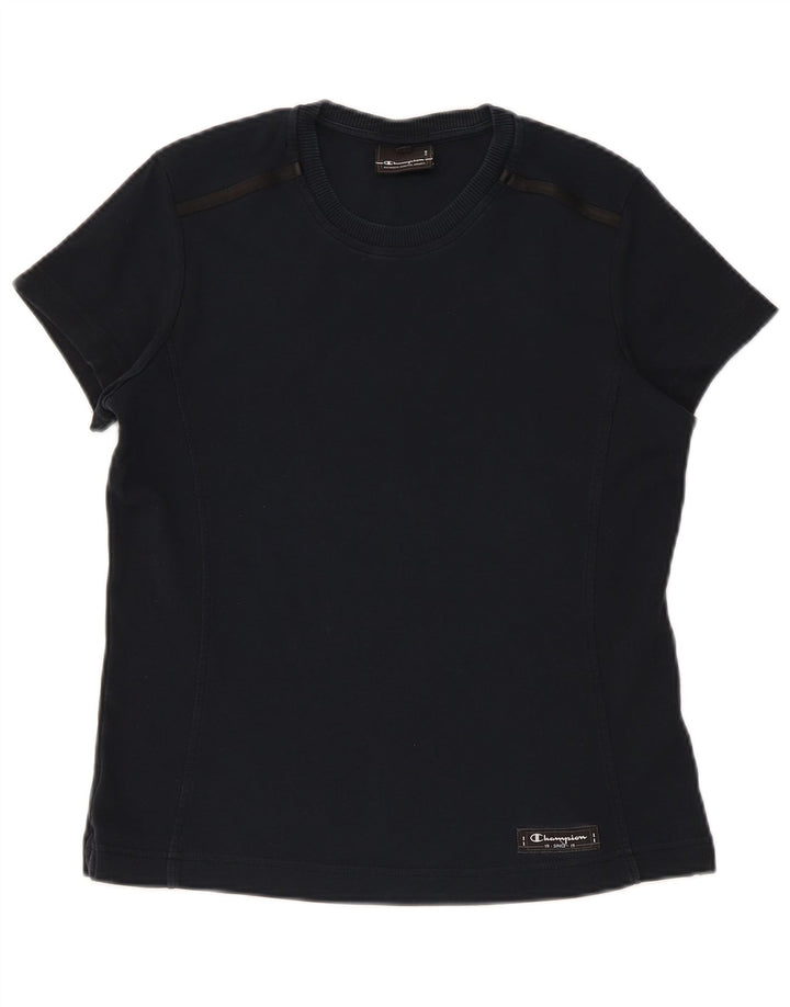 T-shirt CHAMPION για κορίτσια Easy Fit Top 11-12 ετών Μεγάλο Navy Blue