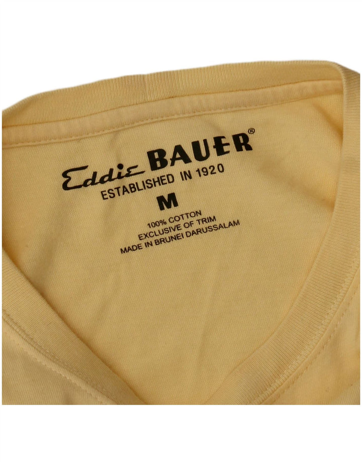 Ανδρικό T-Shirt Eddie Bauer Top Μεσαίο κίτρινο βαμβακερό