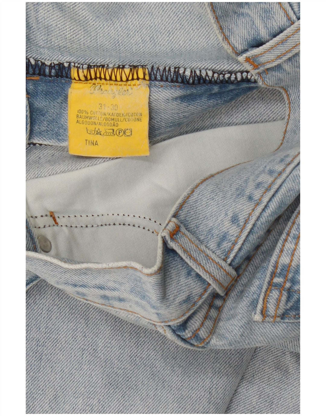 Ανδρικό τζιν WRANGLER TIna Bootcut W31 L30 Μπλε βαμβακερό