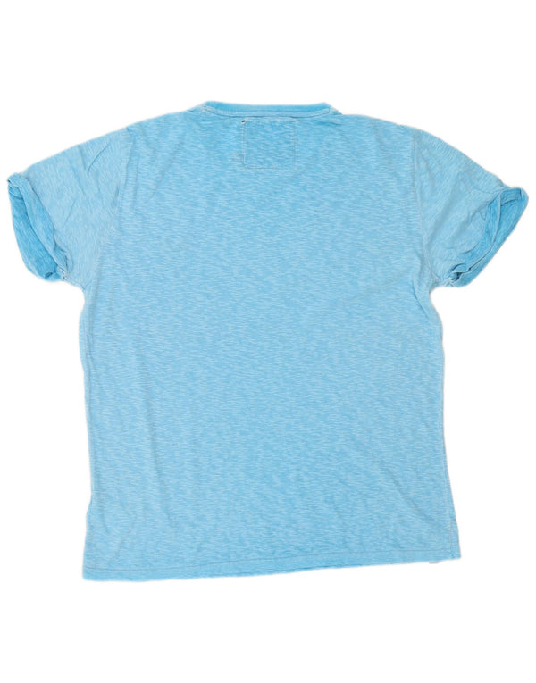 Ανδρικό T-Shirt Superdry Top XL Μπλε βαμβακερό
