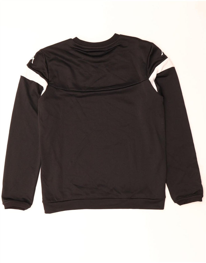 Ανδρικό γραφικό φούτερ Kappa Jumper Medium Black Colorblock Polyester