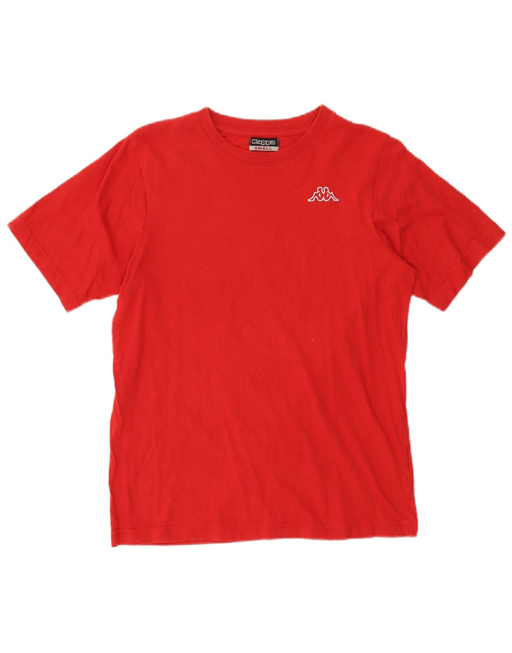 Kappa Ανδρικό T-Shirt Top Μικρό κόκκινο βαμβακερό