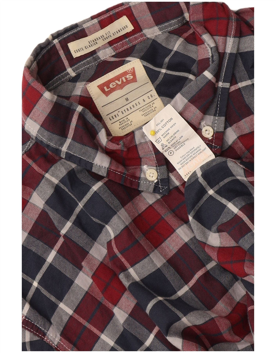 Ανδρικό πουκάμισο Levi's Standard Fit Medium πολύχρωμο βαμβακερό