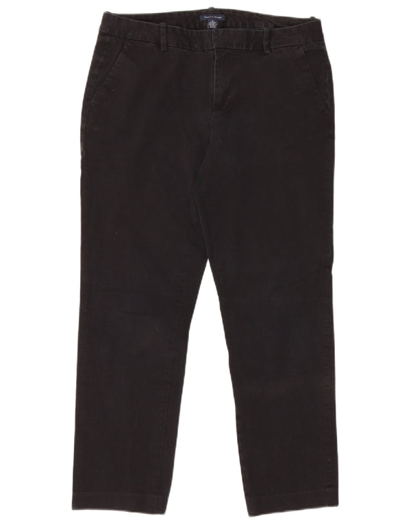 Tommy Hilfiger γυναικείο ίσιο παντελόνι Chino US 10 Large W32 L26 Μαύρο