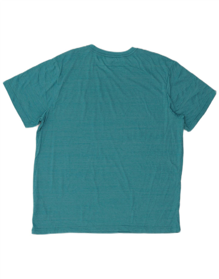 Ανδρικό T-Shirt Hurley Top XL Turquoise Flecked Polyester