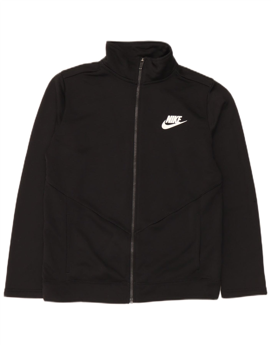 Μπουφάν Nike Boys αθλητική φόρμα 13-14 ετών XL μαύρο πολυεστέρα