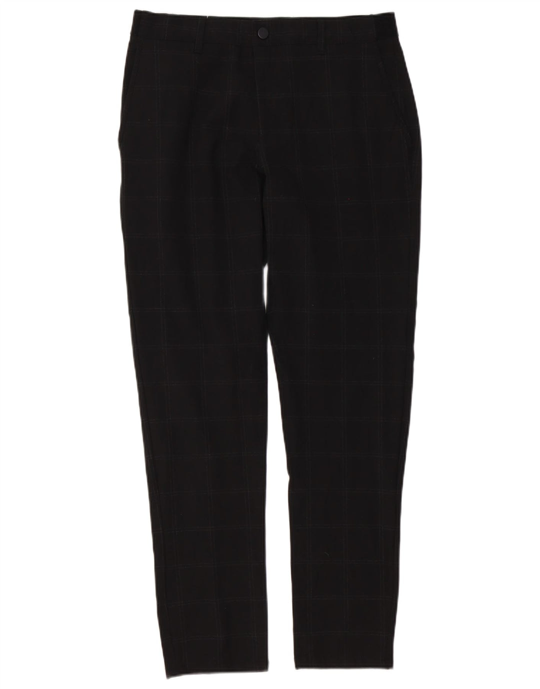 Ανδρικό παντελόνι Zara Slim Chino Medium W31 L30 Black Check
