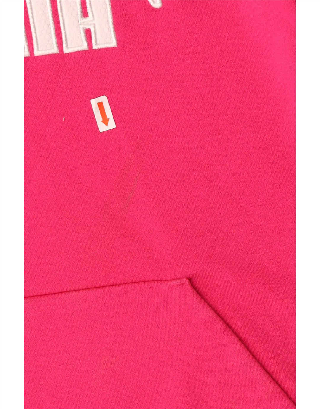 Γυναικεία κουκούλα με κουκούλα με γραφικά PUMA UK 10 Small ροζ βαμβακερό