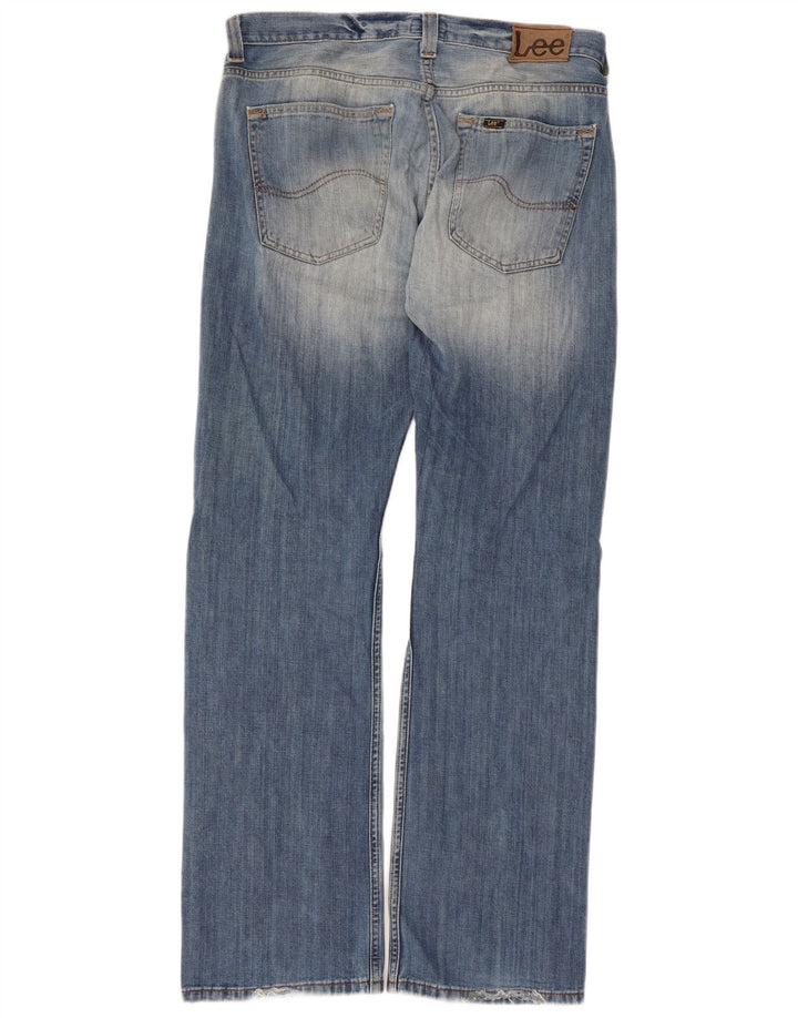 Lee Ανδρικό τζιν μποτάκι με μποτάκι W34 L34 Μπλε βαμβακερό