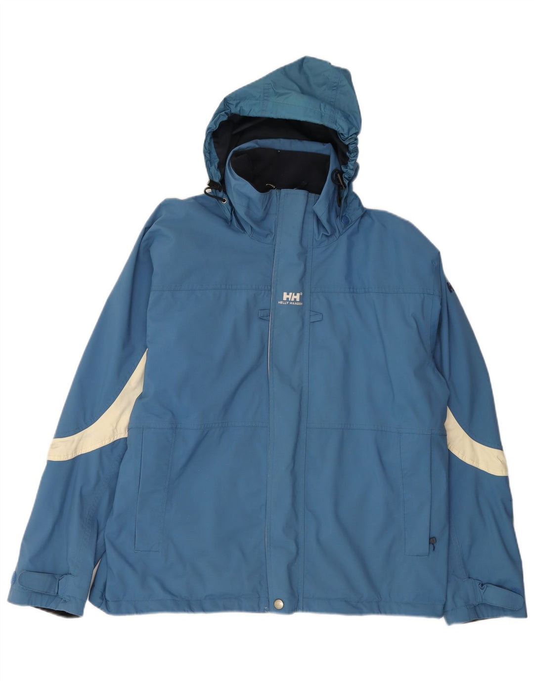 Ανδρικό μπουφάν με κουκούλα Helly Hansen UK 40 Large Blue Colourblock
