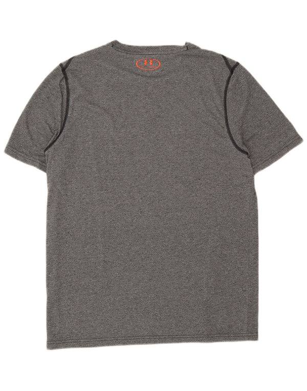 Ανδρικό μπλουζάκι Under Armour Heat Gear Top Medium Navy Blue Flecked