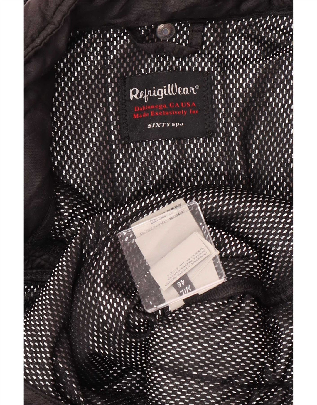 Refrigiwear Γυναικείο Sixty spa Μπουφάν με κουκούλα UK 14 Medium Black