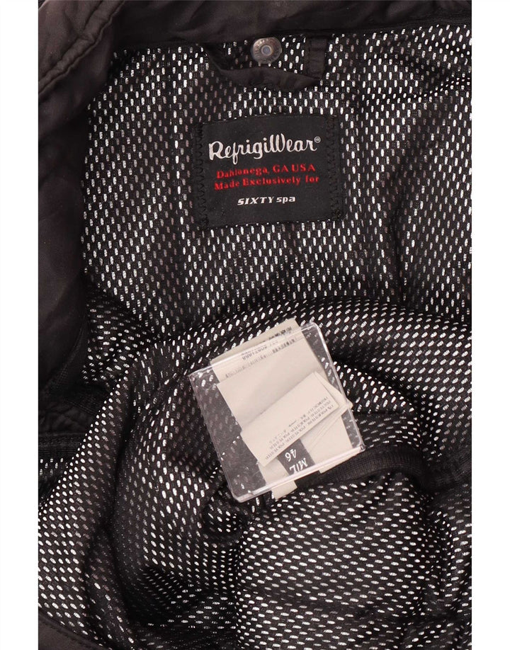 Refrigiwear Γυναικείο Sixty spa Μπουφάν με κουκούλα UK 14 Medium Black
