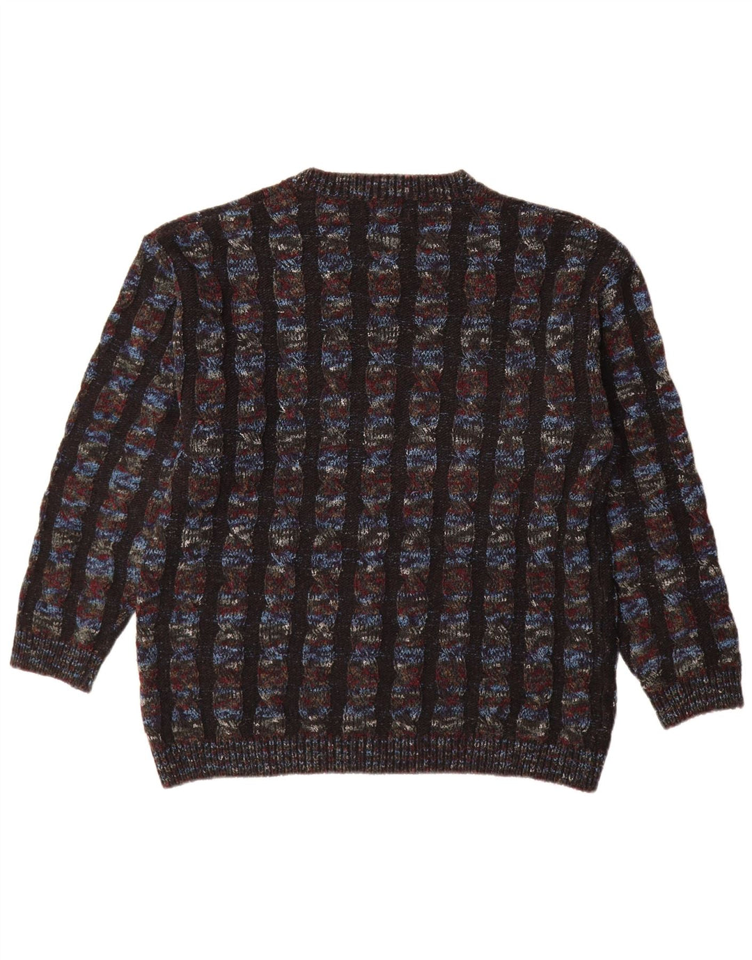 Ανδρικό πουλόβερ Dino Erre Crew Neck Jumper IT 50 Medium πολύχρωμο ριγέ