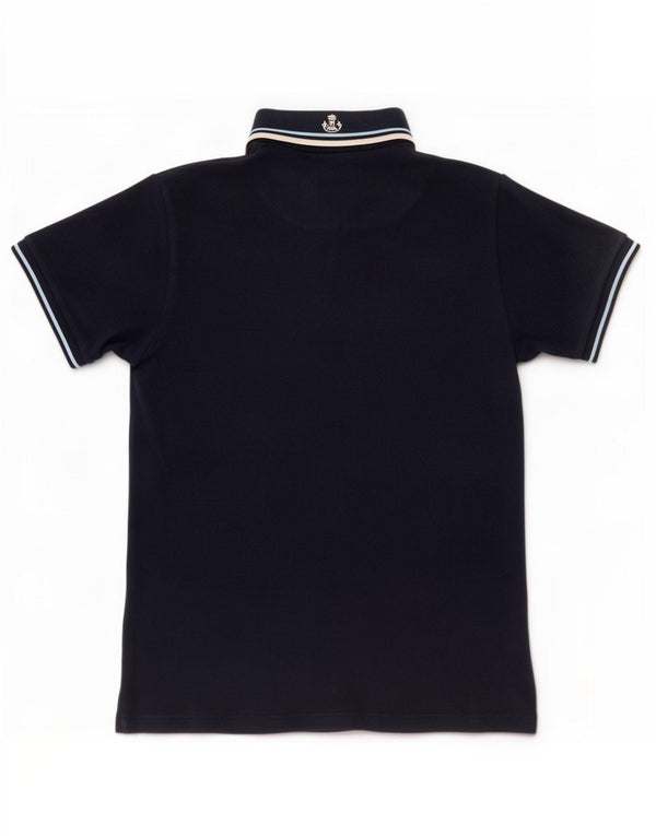 Fred Perry Boys Polo πουκάμισο 11-12 ετών Navy Blue Cotton