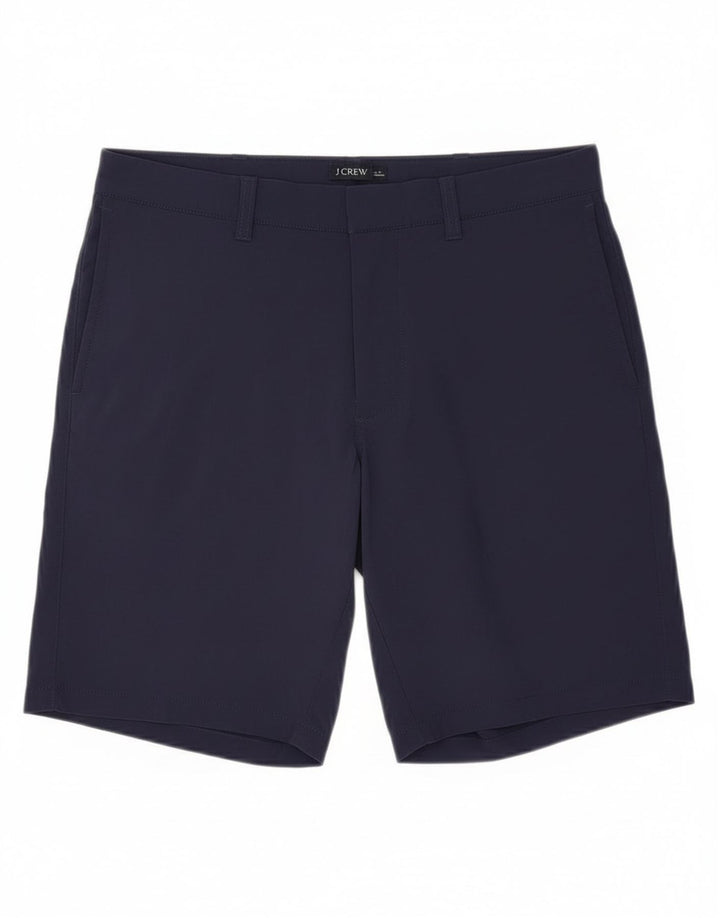 J. Crew Γυναικείο σορτς Chino Gramercy W34 Large Navy Blue Nylon