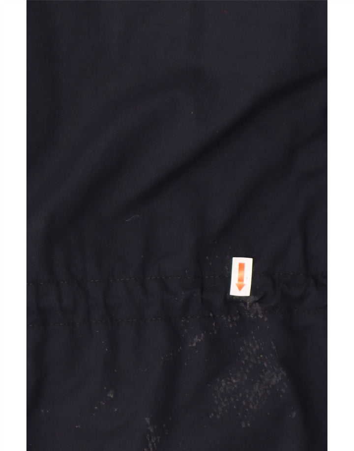 STEFANEL Womens Utility Jacket UK 14 Medium Navy Blue Vintage Stefanel and Second-Hand Stefanel from Messina Hembry 