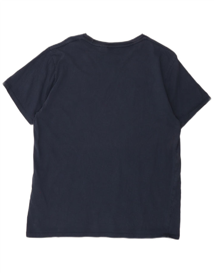 Ανδρικό γραφικό μπλουζάκι LEVI'S Top Large Navy Blue από βαμβάκι