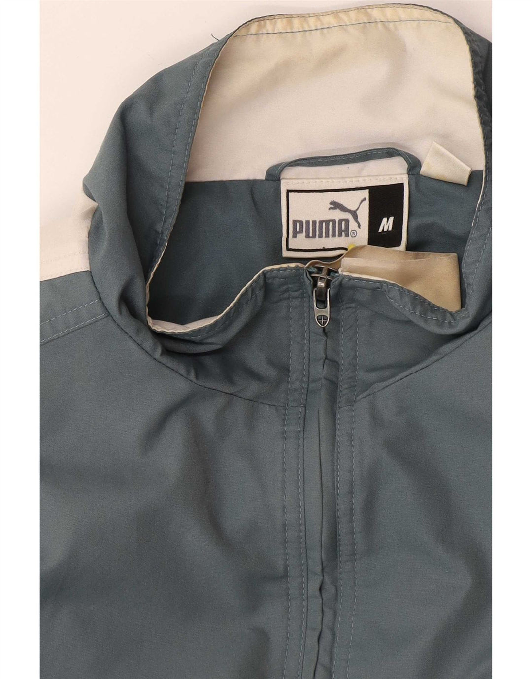 Ανδρικό μπουφάν Puma Loose Fit Anorak UK 38 Medium Blue Colourblock
