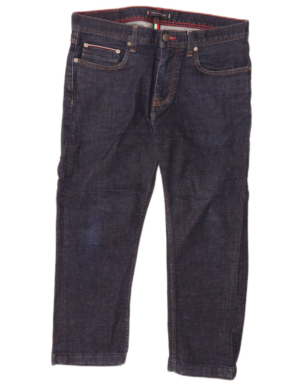 Tommy Hilfiger Ανδρικό Jeans Denton Straight W34 L24 Navy Blue Cotton