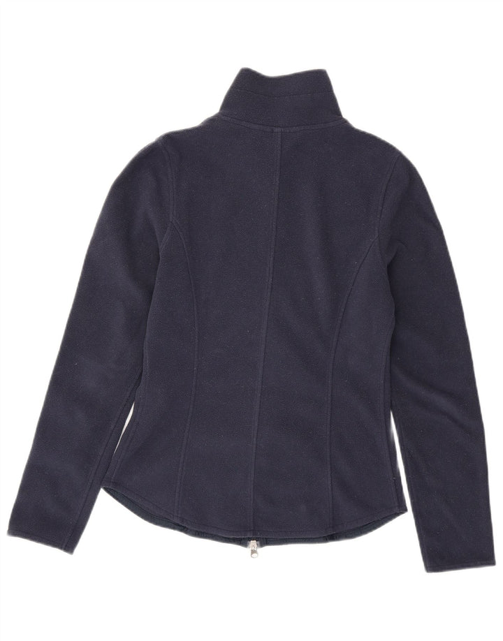 PUMA Γυναικείο Fleece Jacket UK 10 Small Navy Blue Polyester