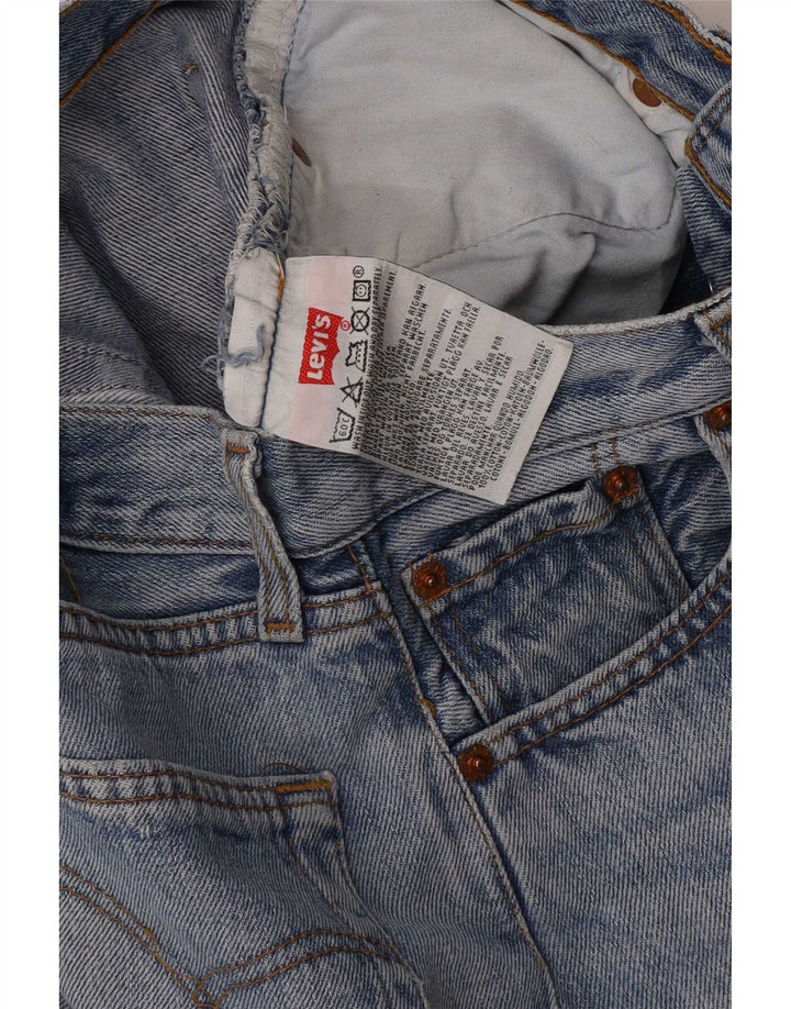 Ανδρικό τζιν Levi's Straight W28 L34 Μπλε βαμβακερό