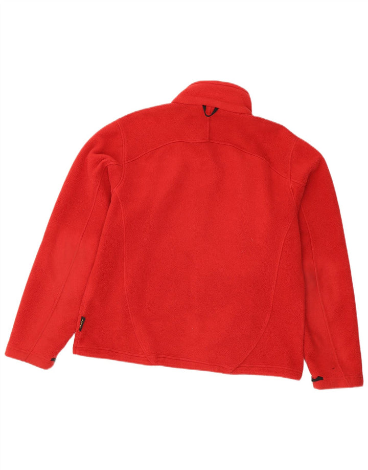 Jack Wolfskin Γυναικεία επένδυση Fleece Jacket UK 16 Large Red Polyester