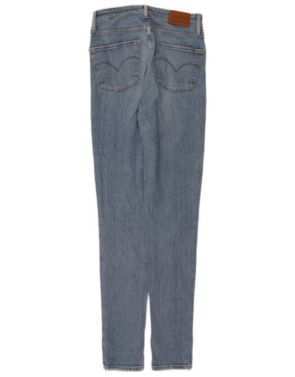 Levi's Womens 721 High Rise Skinny Jeans W26 L30 Blue