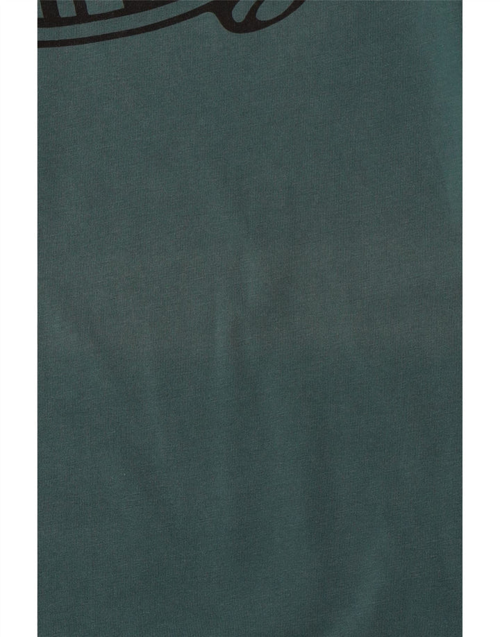 Γραφικό T-Shirt Ανδρικό VANS Custom Fit Top XS Πράσινο βαμβακερό