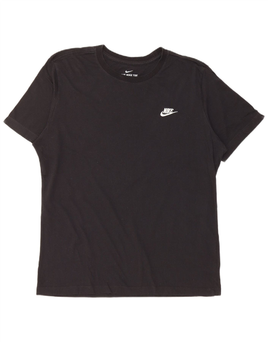 Ανδρικό T-Shirt NIKE Top μεγάλο μαύρο βαμβακερό