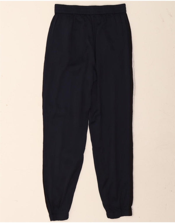 Zara Γυναικεία αθλητική φόρμα Παντελόνι Joggers UK 4 XS Navy Blue Colourblock