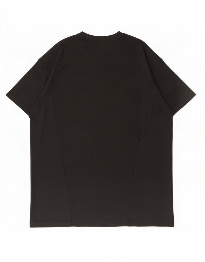 Ανδρικό T-Shirt Adidas Regular Fit Top μεγάλο μαύρο βαμβακερό