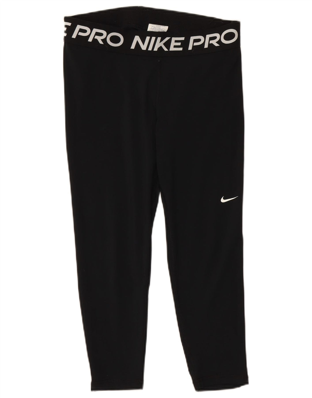 Γυναικεία γραφικά κολάν NIKE Dri Fit UK 14 Large Black Polyester