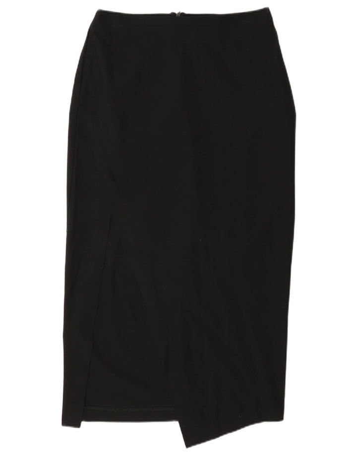 Zara Γυναικεία Midi Φούστα XS W24 Μαύρη