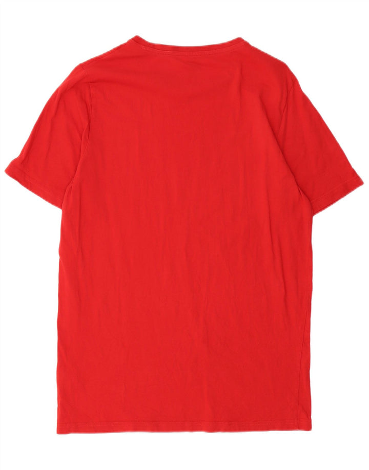 Ανδρικό γραφικό T-Shirt PUMA Top Μεσαίο κόκκινο βαμβακερό