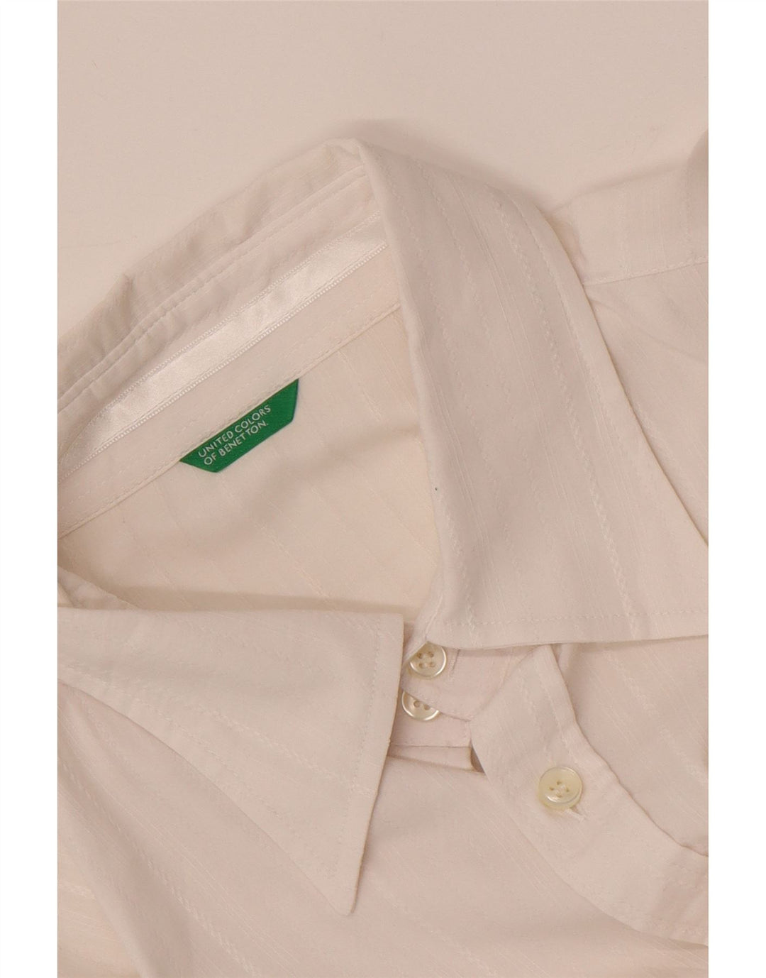 BENETTON Ανδρικό πουκάμισο μεγάλο λευκό