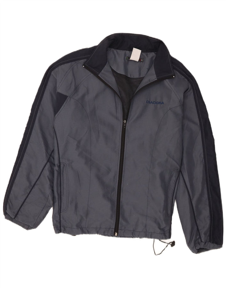 Ανδρική φόρμα Diadora Top Jacket Μεγάλο μπλε ναυτικό χρώμα πολυεστέρα
