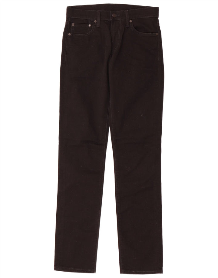 LEVI'S Ανδρικό 511 Slim Jeans W30 L34 Μαύρο βαμβακερό
