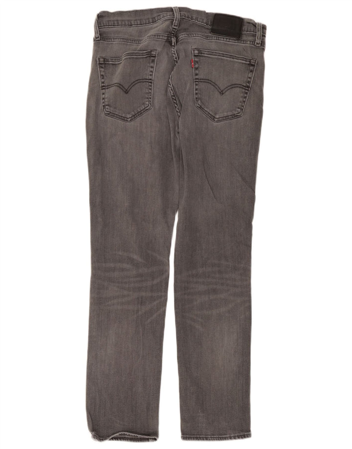 Ανδρικό τζιν Levi's Slim W34 L32 Γκρι βαμβακερό