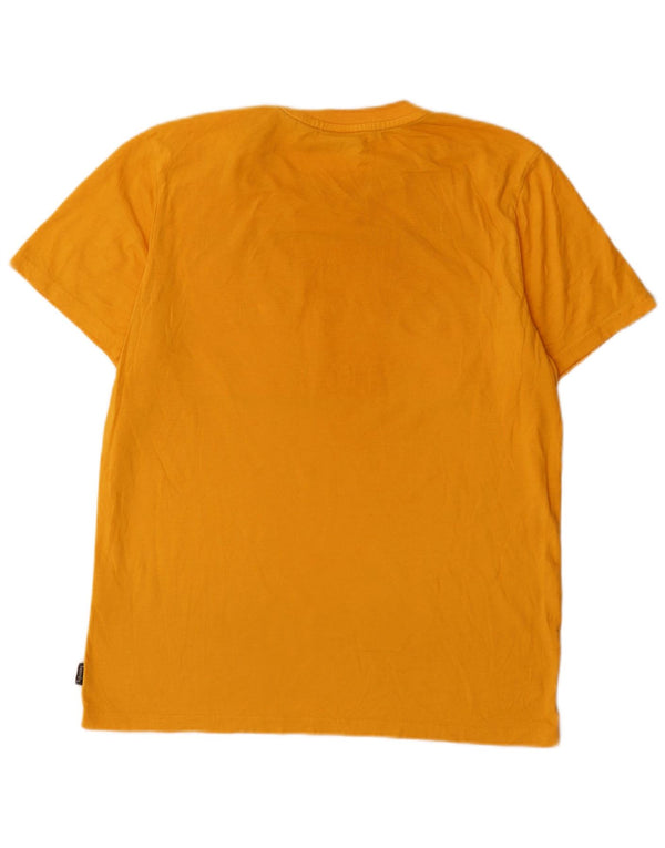 Ανδρικό γραφικό T-Shirt Superdry Top XL Κίτρινο βαμβακερό