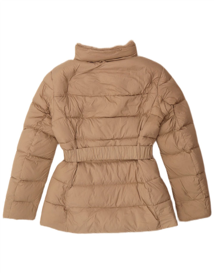 Zara Γυναικείο μπουφάν UK 10 Small Beige Polyester