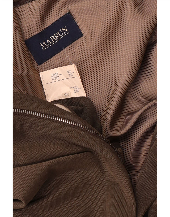 Mabrun Ανδρικό Utility Jacket IT 56 3XL Καφέ Βαμβακερό