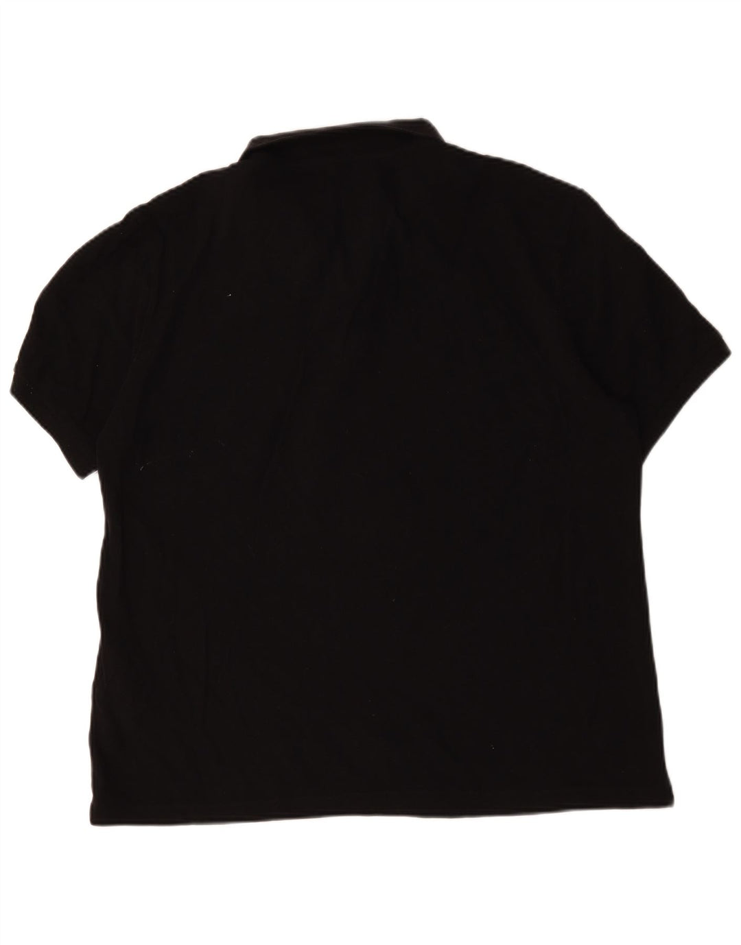 Massimo Dutti Ανδρικό Πόλο Μπλουζάκι 2XL Μαύρο βαμβακερό