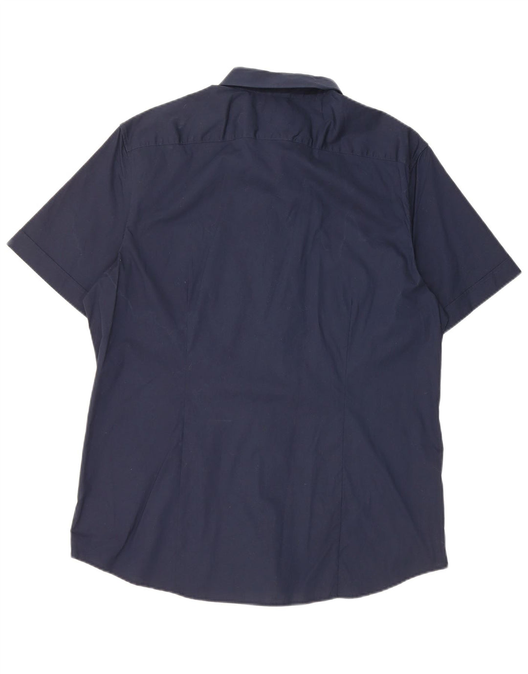 Michael Kors Ανδρικό κοντομάνικο πουκάμισο XL Navy Blue Cotton