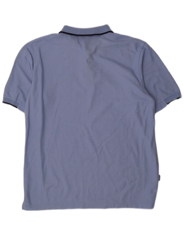 Ανδρικό πουκάμισο Umbro Polo XL Blue Polyester