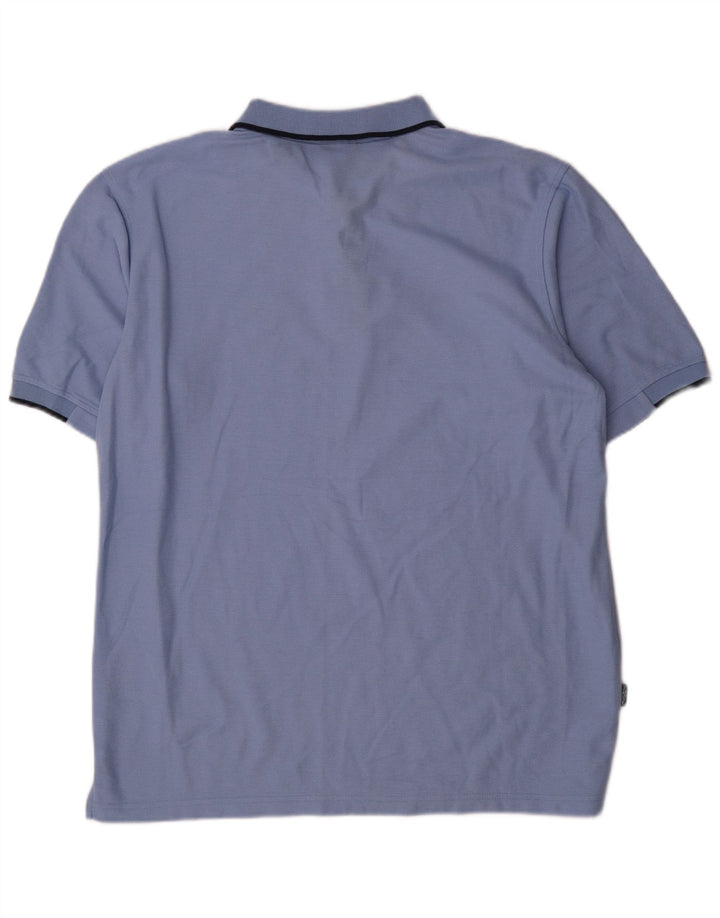 Ανδρικό πουκάμισο Umbro Polo XL Blue Polyester