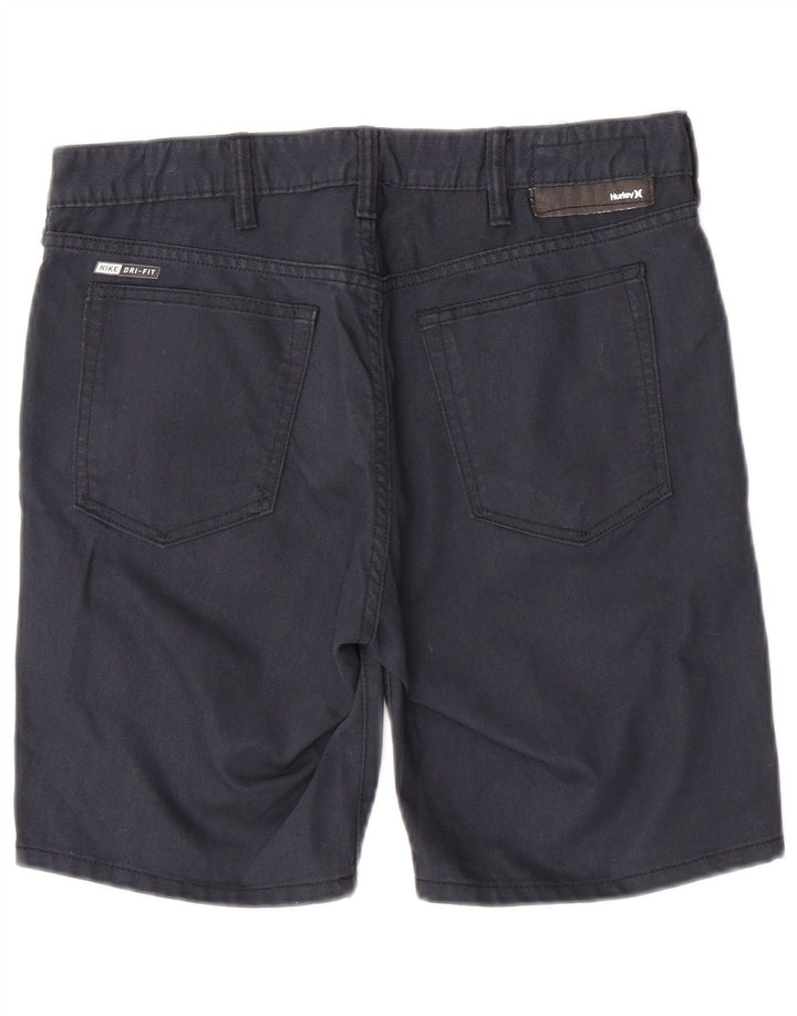 Ανδρικό σορτς Hurley casual W32, μεσαίο ναυτικό, βαμβακερό