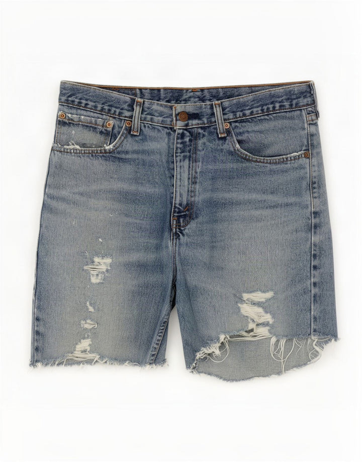 Ανδρικό τζιν σορτς Levi's 751 Distressed W34 Large Blue