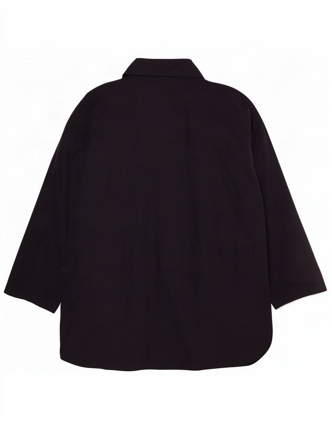Vintage Γυναικείο Παλτό Poncho UK 14 Medium Navy Blue